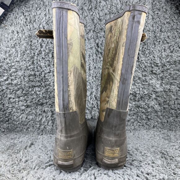 Winchester Series Pro Line Rubber Camo Boots Men's 8 Thinsulate 200 grams - Picture 4 of 10